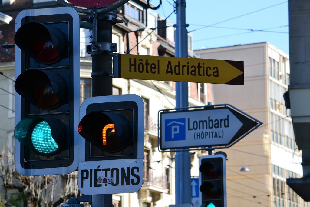 Hotel Adriatica Geneva Bagian luar foto